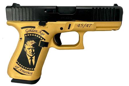 19 GEN5 9MM 4.02 IN BARREL TRUMP VICTORY GOLDEN AGE 3-15 RD MAGS