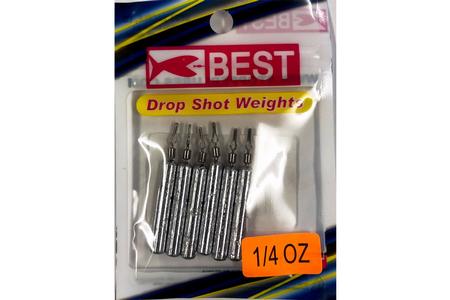 DROP SHOT WEIGHT LONG 1/4OZ.
