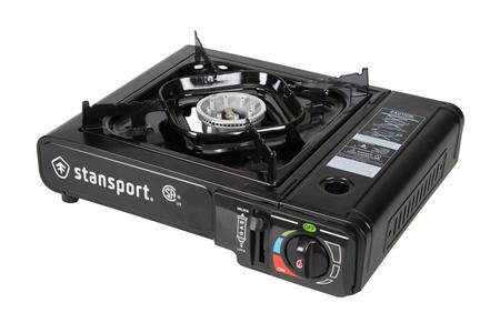 PORTABLE OUTDOOR BUTANE STOVE - 7650 BTU	 