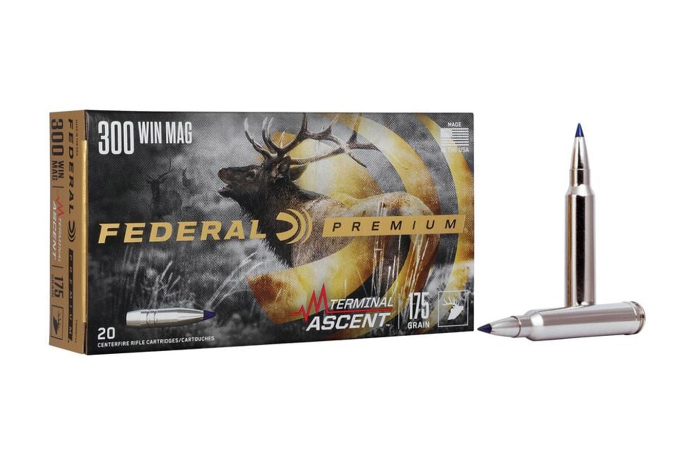 Federal 300 WIN Mag 175 GR Terminal Ascent Premium 20/Box
