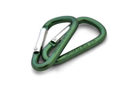 MINI CARABINERS - 4 MM - 2 PACK			 