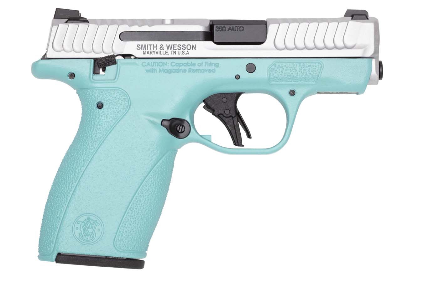 Smith & Wesson MP Bodyguard 2.0 380 ACP Semi-Auto Pistol with Robins Egg Blue Frame