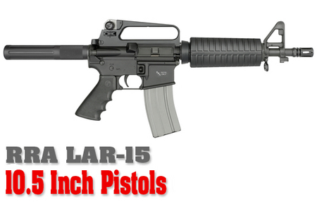 LAR-15 5.56MM A4 PISTOL W/ HOGUE GRIP