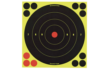 SHOOT-N-C BULLS-EYE TARGETS 6 IN. 12-PK