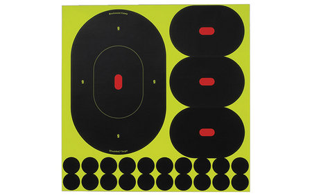 SHOOT-N-C OVAL TARGETS 9 IN. 5-PK