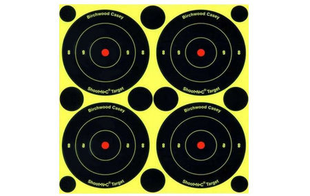 SHOOT-N-C BULLS-EYE TARGETS 3 IN. 48-PK