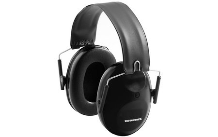 SPORT SHOTGUNNER FOLDING EARMUFF - BLACK