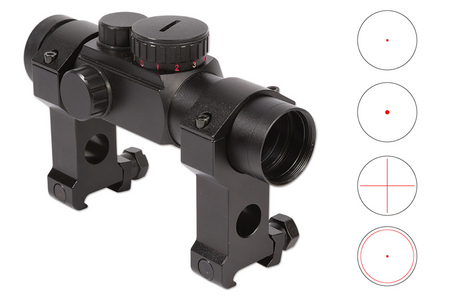 1X28MM MULTI-RETICLE RED DOT AR-OPTIC