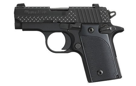 P238 380ACP BLACK DIAMOND PLATE