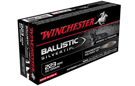 223 REM 50 GR BALLISTIC SILVERTIP 