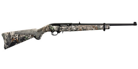 10/22 22LR RIFLE W/ MOSSY OAK CAMO STOCK