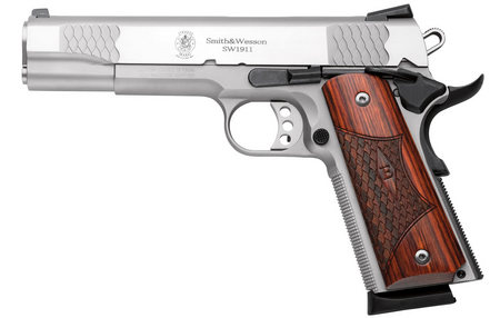 SW1911ES  E-SERIES 45ACP STAINLESS (LE)