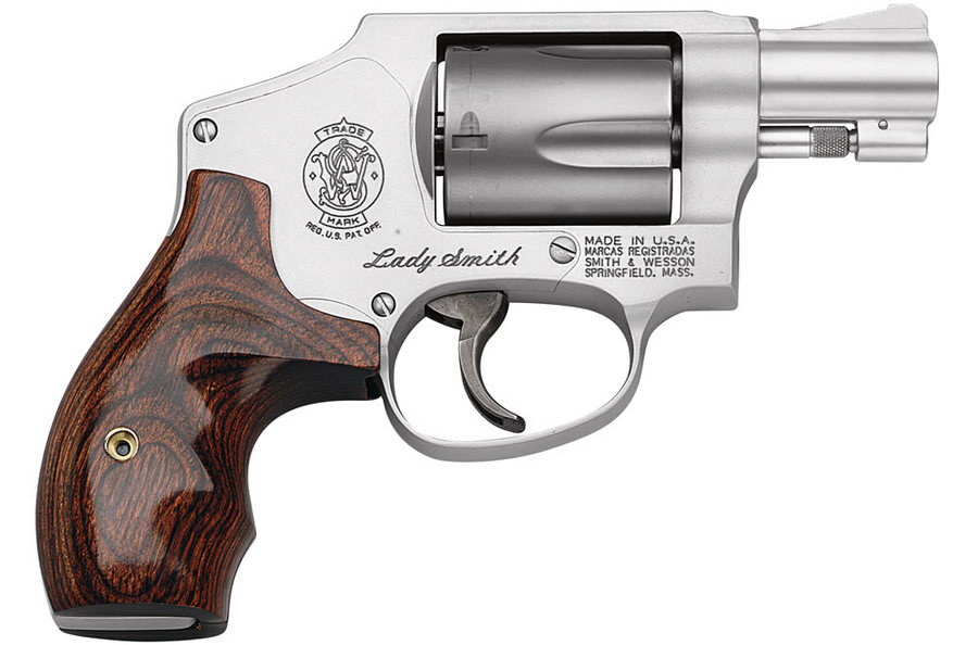 No. 19 Best Selling: SMITH AND WESSON 642 LADYSMITH 38 SPECIAL WITH WOOD GRIPS