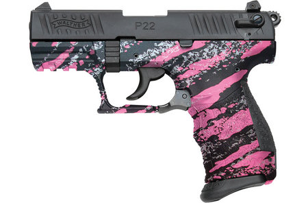 P22 22LR WITH PINK CAMO FRAME