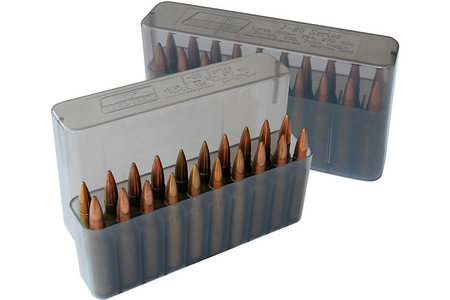 223 REM 204 RUGER 222 REM MAG 20 RD AMMO BOX