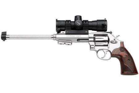 647 17 HMR REVOLVER W/ SCOPE AND BIPOD