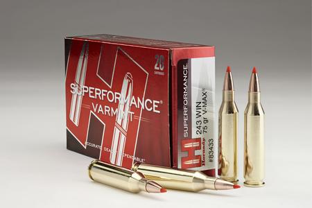 243 WIN 75 GR V-MAX SUPERFORMANCE VARMINT