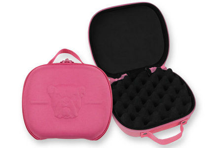 PINK MOLDED PISTOL CASE W/ HANDLES