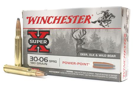 30-06 SPRG 180 GR POWER POINT SUPER-X 