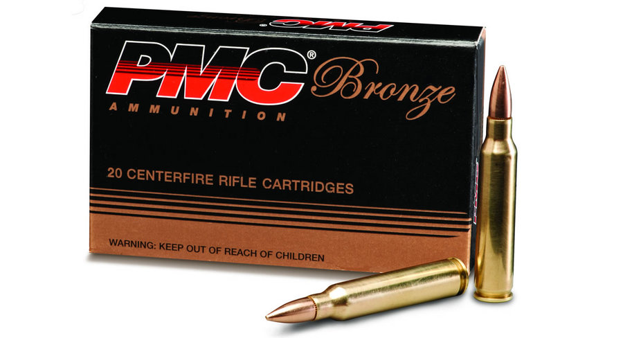 PMC 223 Rem 55 gr FMJ BT Bronze 20/Box