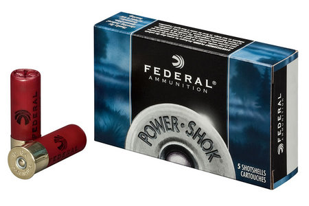 12 GA 2-3/4 IN 34 PELLETS 4 BUCK POWER-SHOK