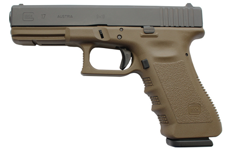 17 9MM FDE CENTERFIRE PISTOL (GEN 3)