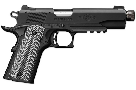 1911-22 22LR BLK LABEL SUPPRESSOR READY