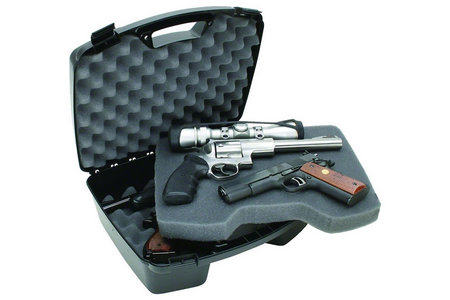 4 PISTOL HANDGUN CASE UP TO 8.5 IN REVOLVER