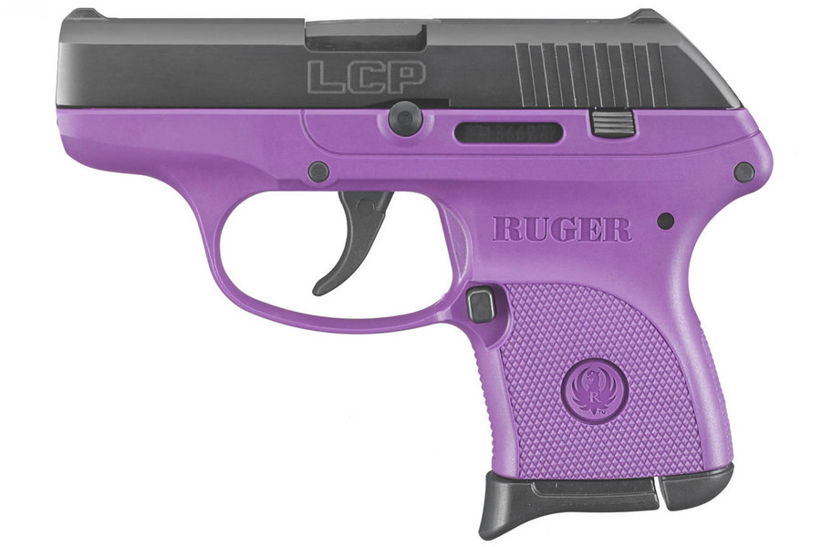 No. 12 Best Selling: RUGER LCP 380 ACP BLK SLIDE PURPLE LADY LILAC FRAME 2.75 IN BBL