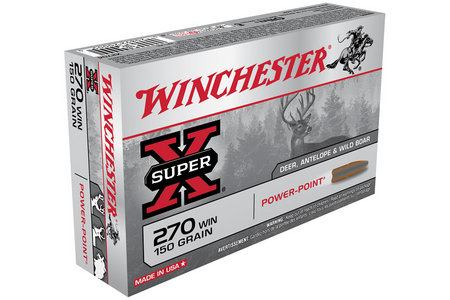 270 WIN 150 GR POWER-POINT SUPER-X