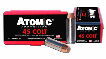 45 COLT 250 GR BONDED MATCH HP