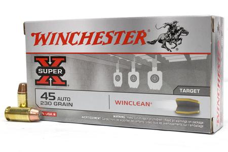 45 AUTO 230 GR  WINCLEAN SUPER-X