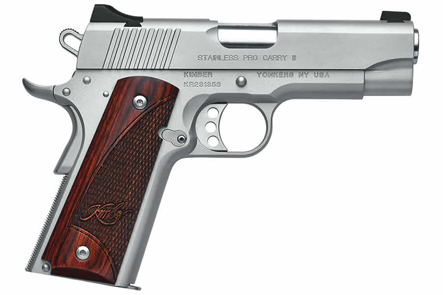 No. 17 Best Selling: KIMBER STAINLESS PRO CARRY II 9MM LUGER