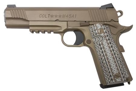 M45A1 45ACP MARINE 5 INCH DESERT TAN