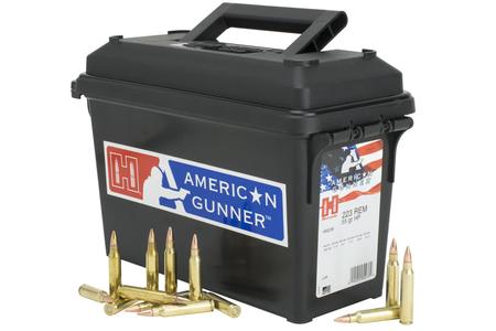 223 REM 55 GR HP AMERICN GUNNER BARREL