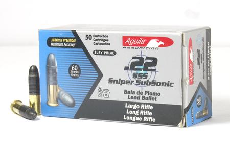 22 LR 60 GR LRN SNIPER SUBSONIC