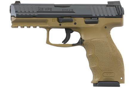 VP9 9MM FLAT DARK EARTH (FDE)