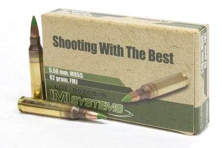 5.56 NATO 62 GR M855 PENETRATOR GREEN TIP