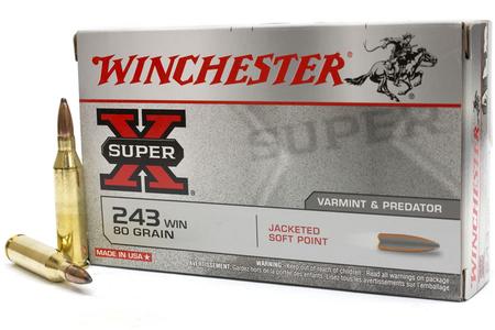 243 WIN 80 GR JSP SUPER-X