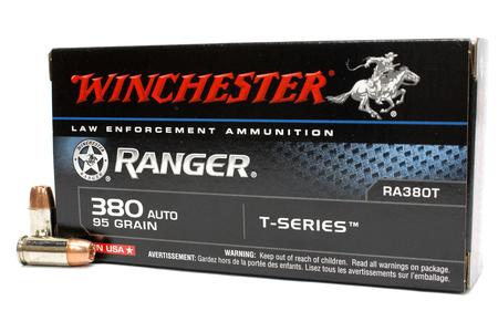 380 AUTO 95 GR JHP T-SERIES RANGER