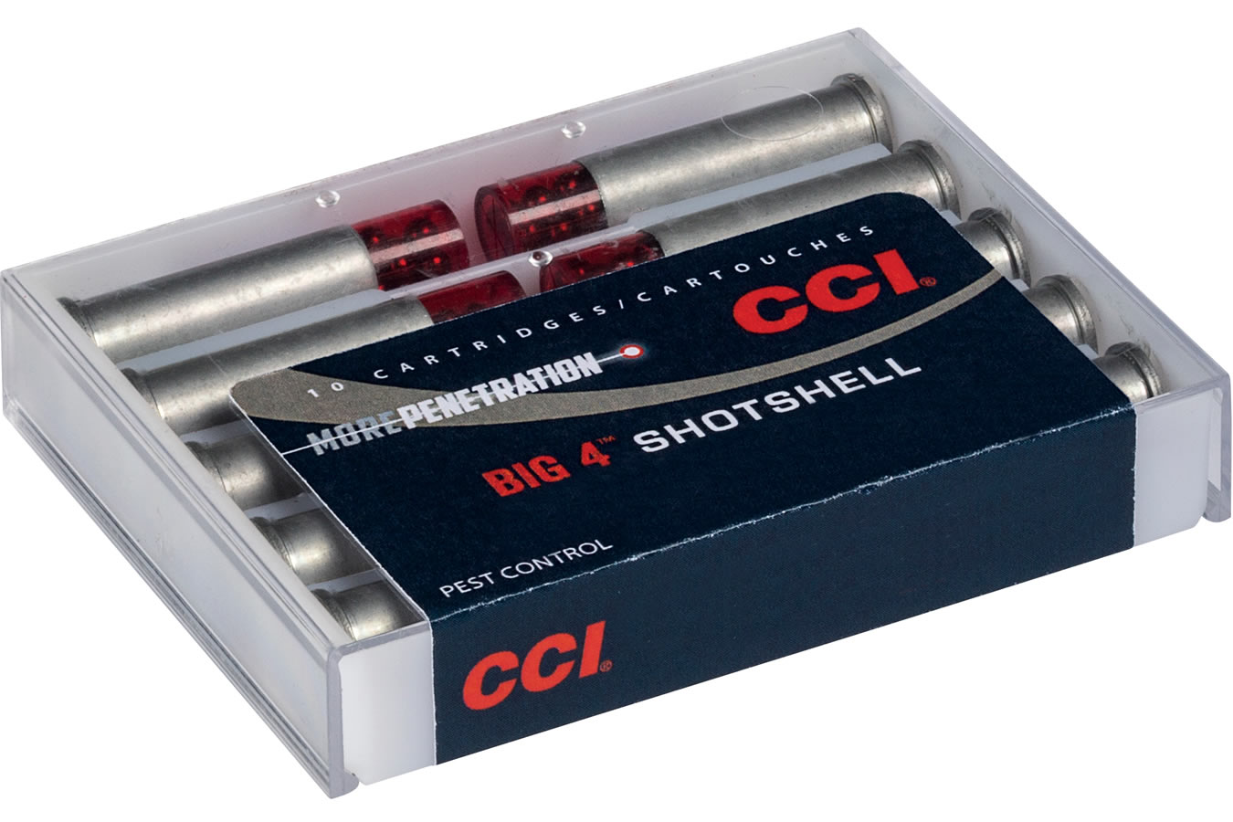 CCI 44 Special / 44 Mag 110 gr #4 Shot Aluminum Big 4 Shotshell 10/Box