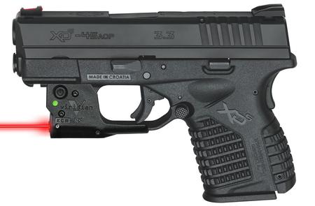 XDS 3.3 45 BLACK W/ VIRIDIAN RED LASER