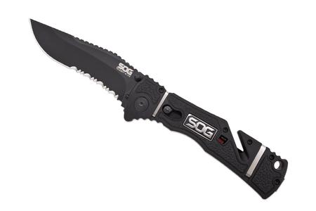 TRIDENT ELITE FOLDING KNIFE SERRATED