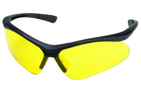 SHOOTING GLASSES - OPEN BLACK/YELLOW