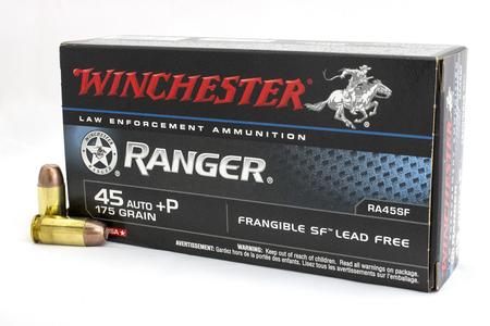 45 AUTO +P 175 GR FRANGIBLE SINTER-FIRE RANGER