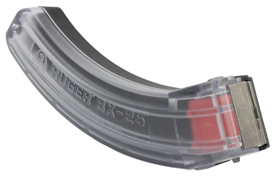 Ruger BX-25 22LR 25-Round Factory Magazine with Clear Finish