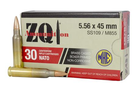 5.56X45MM SS109/M855 62GR FMJ