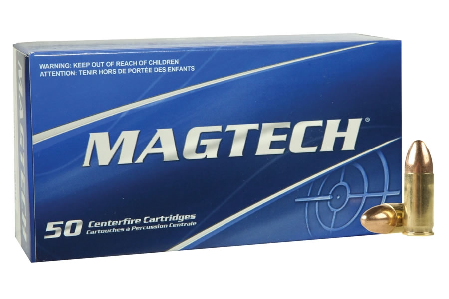 Magtech 9mm Luger 115 gr FMJ Centerfire Ammo 50/Box