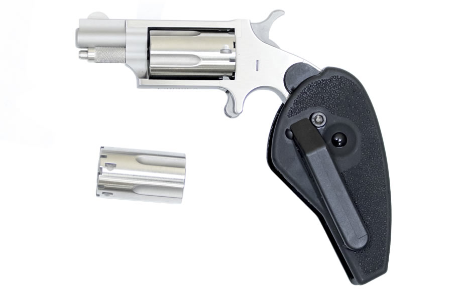 No. 13 Best Selling: NORTH AMERICAN ARMS 22LR/22 WMR REVOLVER WITH HOLSTER GRIP