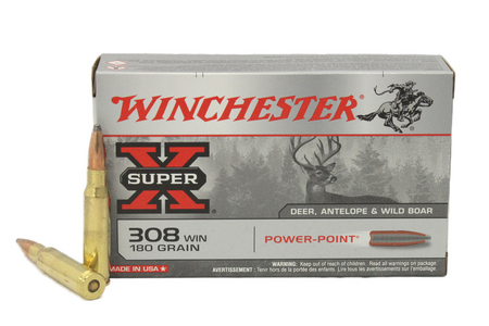 308 WIN 180 GR POWER-POINT SUPER-X